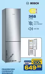 Bosch - Frigorifero Combinato KGN392LDC