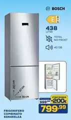 Bosch - Frigorifero Combinato Kgn49xlea