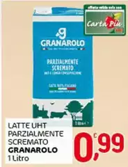 Granarolo - Latte UHT Parzialmente Scremato