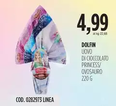 Dolfin Uovo Di Cioccolato Princess