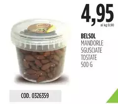 Belsol Mandorle Sgusciate Tostate