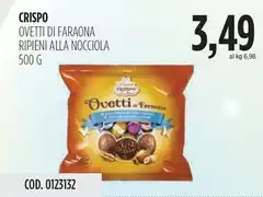 Crispo - Ovetti Di Faraona Ripieni Alla Nocciola
