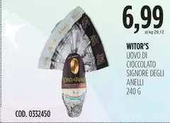 Witor's - Uovo Di Cioccolato Signore Degli Anelli
