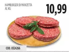 Hamburger Di Manzetta