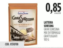 Latteria Soresina - Gran Soresina Mix Di Formaggi Grattuggiati Latteria Soresina - Gran Soresina Mix Di Formaggi Grattuggiati
