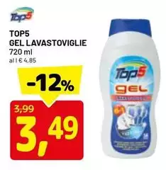 Top5 -  Gel Lavastoviglie
