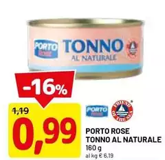 Porto rose - Torto Rose Tonno Al Naturale