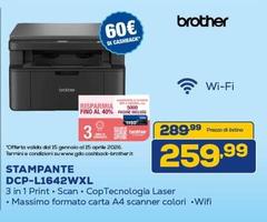 Brother - Stampante DCP-L1642WXL