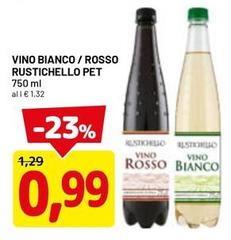 Rustichello - Vino Bianco/Rosso  Pet