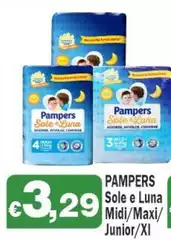 Pampers - Sole E Luna Midi/ Maxi/ Junior/ Xl