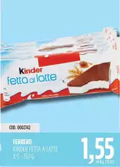Ferrero - Kinder Fetta Al Latte