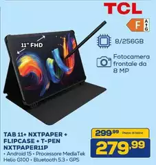 TCL - Tab 11+ Nxtpaper + Flipcase + T-pen Nxtpaper11p