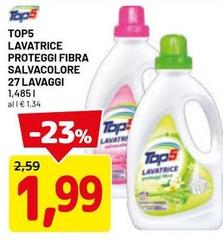 Top5 - Lavatrice Proteggi Fibra Salvacolore Top5 - Lavatrice Proteggi Fibra Salvacolore