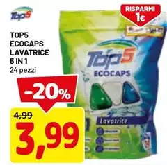 Top5 - Ecocaps Lavatrice 5 In 1