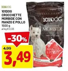 101Dog - 101dog Crocchette Morbide Con Manzo E Pollo