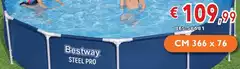 Bestway - Piscine Rotonde Fuoritera "Steel Pro Frame"