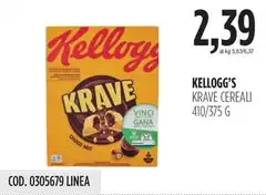 Kelloggs - Krave Cereali Kelloggs - Krave Cereali