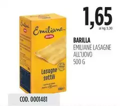 Barilla - Emiliane Lasagne All'Uovo