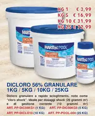 Marten Pool - Dicloro 56% Granulare