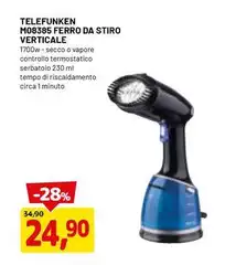 Telefunken - M08385 Ferro Da Stiro Verticale