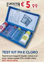 Eurostar Pools - Test Kit PH E Cloro