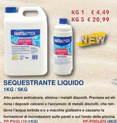 Marten Pool - Sequestrante Liquido Marten Pool - Sequestrante Liquido