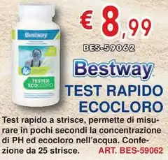 Bestway - Test Rapido Ecocloro Bestway - Test Rapido Ecocloro