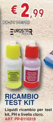 Eurostar Pools - Ricambio Test Kit