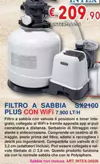 Intex - Filtro A Sabbia Plus Con Wifi Intex - Filtro A Sabbia Plus Con Wifi
