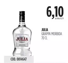 Julia - Grappa Morbida