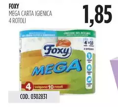Foxy - Mega Carta Igienica