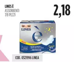 Lines E - Assorbenti Lines E - Assorbenti