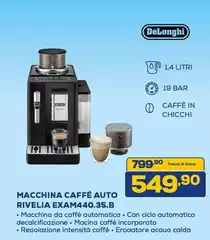 De Longhi - Macchina Caffé Auto RiveLIA EXAM440.35.B