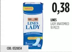 Lines - Lady Anatomico