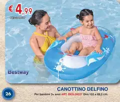 Bestway - Canottino Delfino Bestway - Canottino Delfino