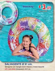 Bestway - Salvagente Ø 91 CM Bestway - Salvagente Ø 91 CM