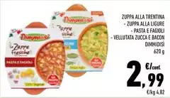 Dimmidisì - Zuppa Alla Trentina, Zuppa Alla Ligure, Pasta E Fagioli, Vellutata Zucca E Bacon