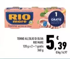 Rio Mare - Tonno All'olio Di Oliva Rio Mare - Tonno All'olio Di Oliva