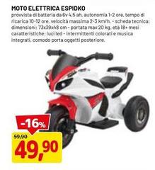 Tempo - Moto Elettrica Espidko