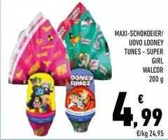 Walcor - Uovo Looney Tunes-Super Girl Walcor - Uovo Looney Tunes-Super Girl