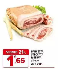 Riserva - Pancetta Steccata