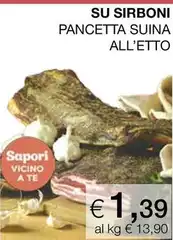 Sapori - Pancetta Suina