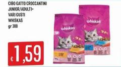 Whiskas - Cibo Gatto Croccantini Junior/Adulti