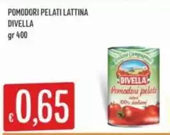 Divella - Pomodori Pelati Lattina