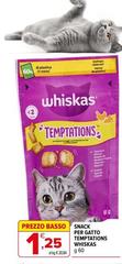 Whiskas - Snack Per Gatto Temptations