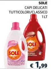 Sole - Capi Delicati Tutticolori/Classico
