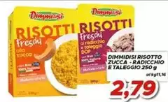 Dimmidisì - Risotto Zucca/ Radicchio E Taleggio