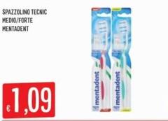 Mentadent - Spazzolino Tecnic Medio/Forte