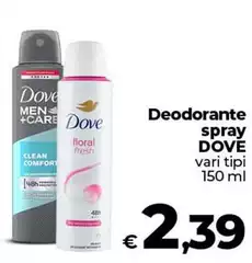 Dove - Deodorante Spray