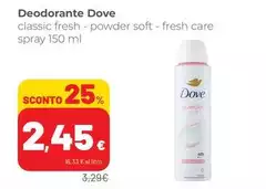 Dove - Deodorante